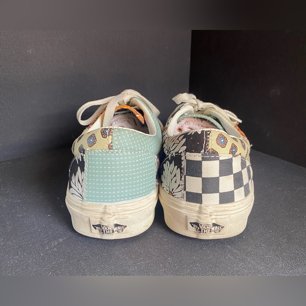Vans Era Low Tiger Patchwork Multicolor Sneakers Unisex M8.5 W10 - Picture 4 of 6